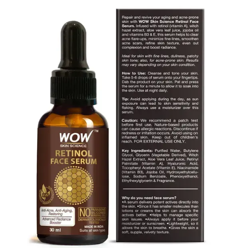 WOW Retinol Face Serum | 30 ml