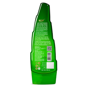 WOW 99% Pure Aloe Vera Gel For Skin & Hair | 150 ml