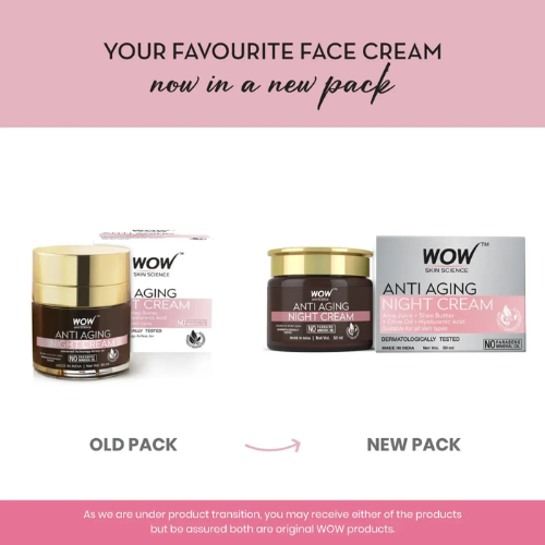 WOW Anti Aging Night Cream | 50 ml
