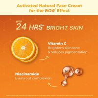 WOW Vitamin C & Niacinamide Face Cream | 50 ml