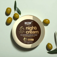 WOW Night Cream With Niacinamide & Olive Leaf Extract | 50 ml