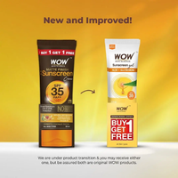 WOW Matte Finish Sunscreen | SPF 35 PA++ | 50 ml