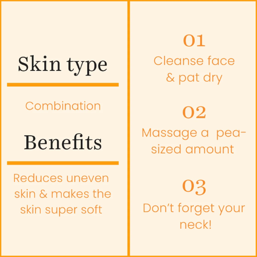 O3+ Vitamin- C & Turmeric Glow Gel Cream for Dark Spots & Acne Scars (50g)