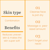 O3+ Vitamin- C & Turmeric Glow Gel Cream for Dark Spots & Acne Scars (50g)