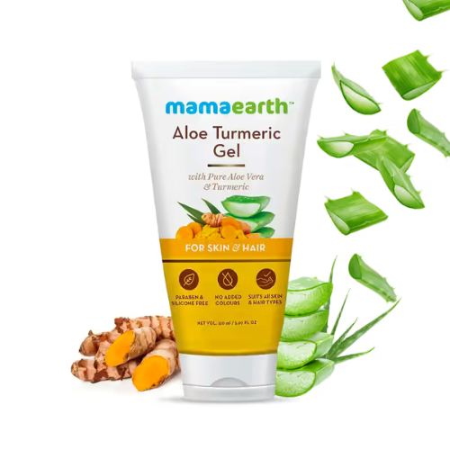 Mamaearth Aloe Turmeric Gel 150ml | Skin & Hair Care