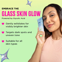 Nykaa Naturals Rice Water & Glycolic Acid Face Wash For Gentle Exfoliation & Glow-For All Skin Types