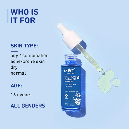 Plum 2% Encapsulated Salicylic Acid Anti-Acne Face Serum 30ml