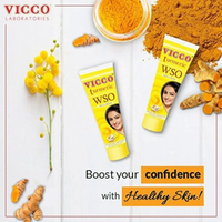 Vicco Turmeric WSO Skin Cream | Ayurvedic Anti-Blemish & Pimple Care Cream