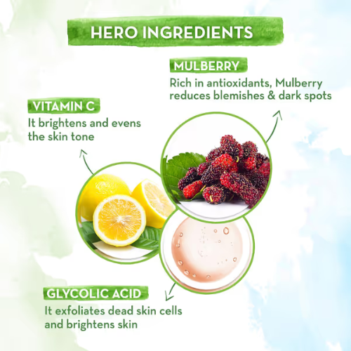 Mamaearth Bye Bye Blemishes Serum 30ml | Vitamin C & Mulberry