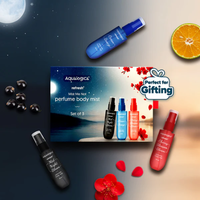 Aqualogica Refresh+ Mist Me Not Set of 3 Perfume Body Mist