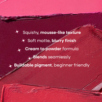 Nykaa Cosmetics Whipped Blurring Multi-use Blush Pot For Lips Cheeks & Eyes (4g)