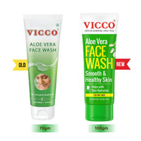 Vicco Aloe Vera Face Wash | Gentle Hydrating Cleanser for Soft & Refreshed Skin