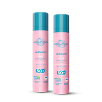 Aqualogica Radiance+ Dewy Sunscreen with Watermelon & Niacinamide with SPF 50 & PA++++ - 50g(Pack of 2)