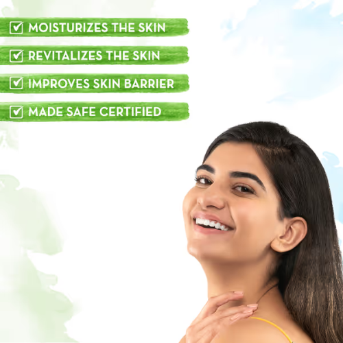 Mama Earth Tea Tree Oil-Free Face Moisturizer with Tea Tree and Salicylic Acid for Acne and Pimples - 80 ml