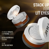 Lakmē 9to5 Eyeconic Shadow Stack Smokey Diva - Long-Wear Eyeshadow