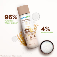 Mama Earth Rice Water Mama Earth Dewy Face Toner with 96% Pure Rice Water Extract & 4% Niacinamide for Glass Skin - 150 ml