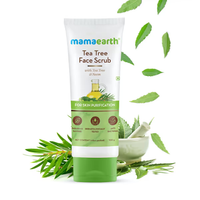 Mama Earth Tea Tree Face Scrub with Tea Tree and Neem for Skin Purification - 100g