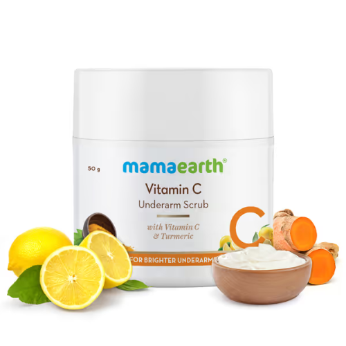 Mamaearth Vitamin C Underarm Scrub | Brighter Underarms