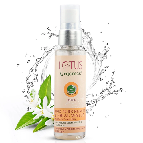 Lotus Organics+ Pure Neroli Floral Water | Organic Face Mist