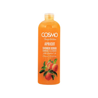 Cosmo Designs Temptation Apricot Shower Scrub 1000ml | Deep Cleansing & Exfoliating Body Scrub