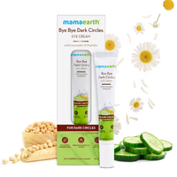 Mama Earth Bye Bye Dark Circles Eye Cream with Cucumber and Peptides for Dark Circles - 20ml