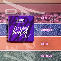 Nykaa Cosmetics Eye Go Bold 9 in 1 Highly Blendable Eyeshadow Palette (9g)