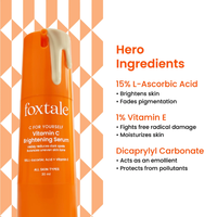 Foxtale Vitamin C Serum | Radiance-Boosting Brightening Care