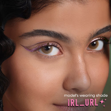 Nykaa Stardust Holographic Long Lasting Waterproof Smudgeproof Chrome Pencil Eyeliner - URL/IRL