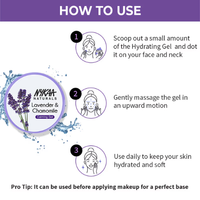 Nykaa Naturals Lavender & Chamomile Calming & Hydrating Gel - Heals Breakouts and Calms Skin (100gm)