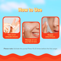 Aqualogica Detan+ Dewy Sunscreen SPF 50+ PA++++ with Cherry Tomato & HA - 80 g (Pack of 2)