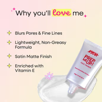 Nykaa Prep Me Up! Pore Minimizing + Matte Finish Face Primer