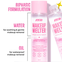Nykaa Makeup Melter Oil-Infused Cleansing Water & Biphasic Makeup Remover (150ml)