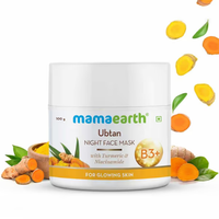 Mamaearth Ubtan Night Face Mask with Turmeric & Niacinamide – 100g