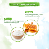 Mama Earth Honey Malai Cold Cream with Honey & Malai For Nourishing Glow - 200 g