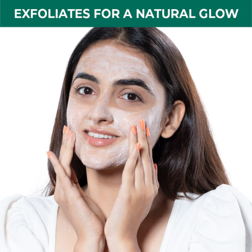 Nykaa Naturals Tea Tree & Neem Detox Face Scrub For Purifying, Acne Control & Clear Skin Glow (100gm)