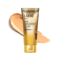 Lakmé Sun Expert Tinted Sunscreen SPF 50 PA+++ – Broad Spectrum UVA/UVB & Blue Light Protection | Matte Finish | 50 ml