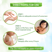 Mama Earth Baby Rich Moisturizing Ultra Light Sunscreen - 50g