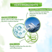 Mama Earth Aqua Glow Hydrating Sunscreen Gel with Himalayan Thermal Water and Hyaluronic Acid - 50 g