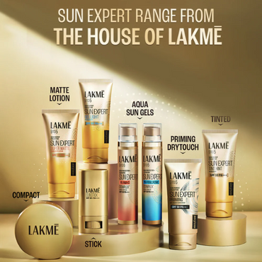 Lakmé Sun Expert Tinted Sunscreen SPF 50 PA+++ – Broad Spectrum UVA/UVB & Blue Light Protection | Matte Finish | 50 ml