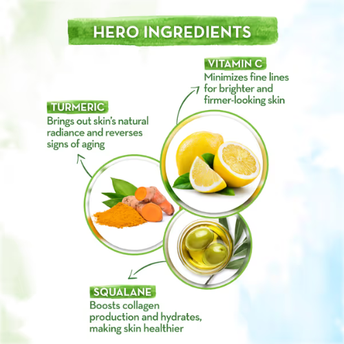 Mama earthSkin Illuminate Face Serum for Radiant Skin with Vitamin C and Turmeric