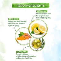 Mama earthSkin Illuminate Face Serum for Radiant Skin with Vitamin C and Turmeric