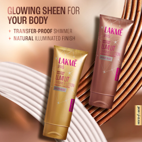 Lakmé Lumi Lit Lotion – Brightening & Hydrating Body Lotion for Radiant Skin