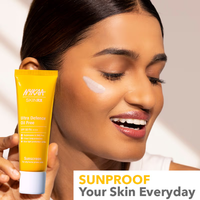 Nykaa SKINRX Ultra Defence Oil-Free Sunscreen for Lightweight, Non-Greasy, No White Cast (50gm)