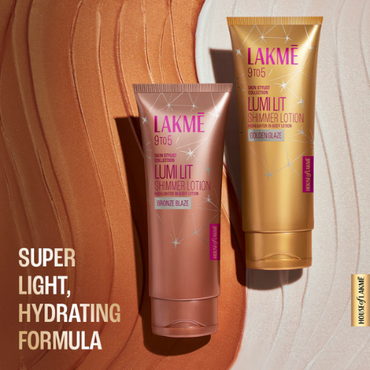 Lakmé Lumi Lit Lotion – Brightening & Hydrating Body Lotion for Radiant Skin