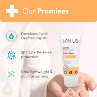 Lotus DermaBotanics Daily UV Acne Sunscreen SPF 50+
