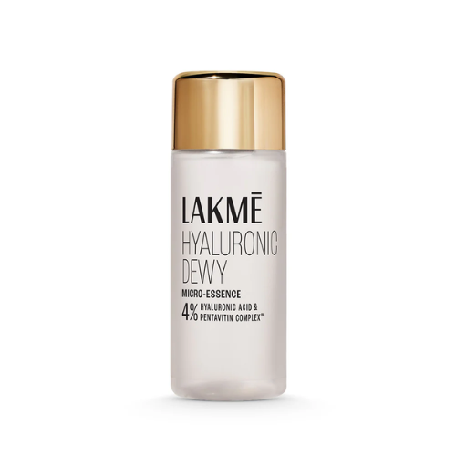 Lakmé Hyaluronic Dewy Micro Essence – 4% Hyaluronic Acid for Hydrated & Dewy Skin | 100 ml