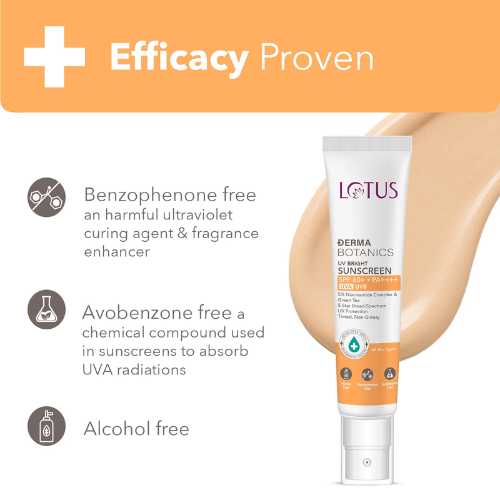 Lotus DermaBotanics UV Bright Sunscreen SPF 60+