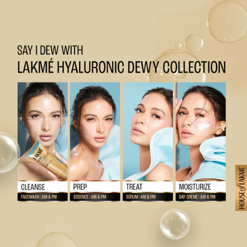 Lakmé Hyaluronic Dewy Micro Essence – 4% Hyaluronic Acid for Hydrated & Dewy Skin | 100 ml