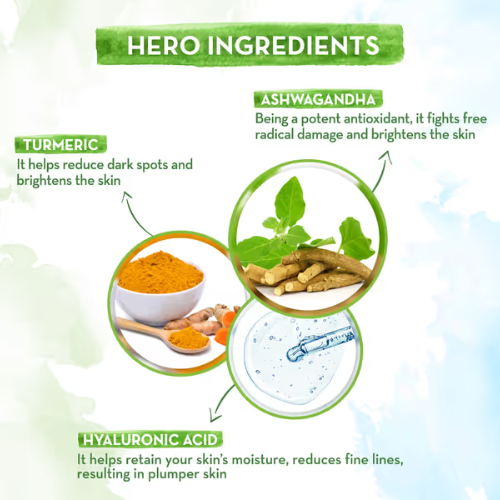 Mama Earth Roots of Radiance Essence Serum with Ashwagandha & Turmeric – 30ml