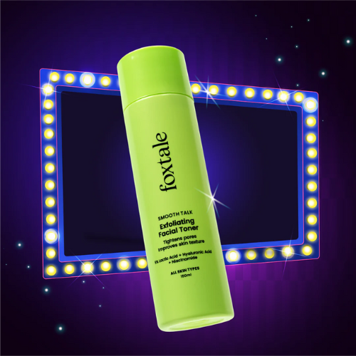 Foxtale Exfoliating Facial Toner | Pore Care & Smooth Skin